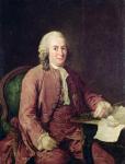 Portrait of Carl von Linnaeus (1707-78) (oil on canvas)