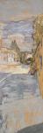 Rues de Paris (panel 2 of 6), c.1908 (oil on canvas)