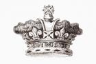 The crown of the Prince of Wales. From The Cyclopaedia or Universal Dictionary of Arts, Sciences and Literature by Abraham Rees, published London 1820.