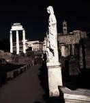 Roman Forum: Vestal Virgin Statues