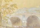 Pont Marie from Quai des Celestins, 1926 (w/c on paper)