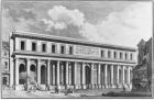 The Academy of Surgery, Paris, engraved by Claude Rene Gabriel Poulleau (b.1849) 1773 (engraving)