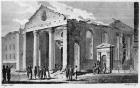 Ruins of St Paul Covent Garden, 1795 (engraving)