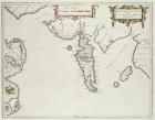 Map of the Isle of Bute (colour litho)