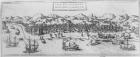 Calcutta, the Most Famous Port in India (engraving) (b&w photo)