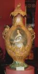 Commemorative vase with a portrait of Queen Victoria, 1851 (ceramic)