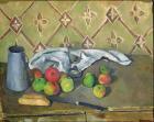 Fruit, Serviette and Milk Jug, c.1879-82 (oil on canvas)
