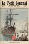 The French Flotilla in Portsmouth, from 'Le Petit Journal', 29th August 1891 (colour litho)