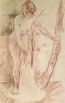 Standing Bather, 1888 (sanguine on paper)