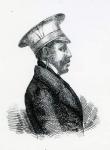 King Moshoeshoe I (c.1786-1870) (engraving)