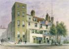 The Old George on Tower Hill (w/c on paper)