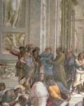 School of Athens, from the Stanza della Segnatura, 1510-11 (fresco) (detail of 472)