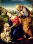 The Holy Family with a Lamb, 1507 (oil on panel)