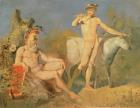 Mercury and Argus, 1862 (oil on canvas)