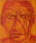 Pablo Picasso (oil on canvas)