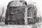 Blackfriers Chapel St Andrews, 2007, (ink on paper)
