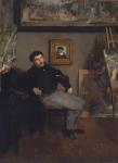 Portrait of the painter Tissot, 1867-8 (oil on canvas)