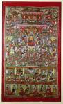 Paradise of Amitabha, from Dunhuang, Gansu Province (painted silk)