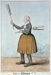 Buy a Broom?!!, 1825 (colour etching)