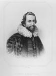 Portrait of Lionel Cranfield (1575-1645) from 'Lodge's British Portraits', 1823 (engraving) (b/w photo)