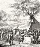 Pacification of the Vendee, 1793, from 'Histoire de la Revolution Francaise' by Louis Blanc (1811-82) (engraving)