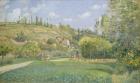 A Cowherd at Valhermeil, Auvers-sur-Oise, 1874 (oil on canvas)