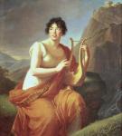 Madame de Stael as Corinne, 1809 (oil on canvas)