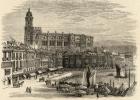 Malaga, Spain, from 'Spanish Pictures' by Reverend Samuel Manning, published in 1870 (engraving)