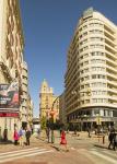 The four star Hotel Malaga Palacio on the corner of Calle Cortina de Muelle and Calle Molina Lario, Malaga, Costa del Sol, Malaga Province, Andalusia, Southern Spain (photo)