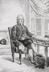 Portrait of Charles Maurice Talleyrand-Perigord (1754-1838) (engraving)