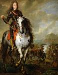 Equestrian Portrait of Prince Eugene de Savoie (1663-1736) c.1700-10 (oil on panel)