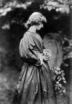 Jane Morris, posed by Dante Gabriel Rossetti, 1865 (albumen print)