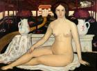 Nude with a Bouquet of Violets, 1894 (oil on canvas)