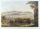 A View of Bath, 1817 (coloured engraving)