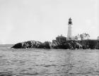 Portland Head Light, Portland, Maine, c.1900-10 (b/w photo)