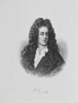 Portrait of Henry Purcell (1659-95) (engraving) (b/w photo)