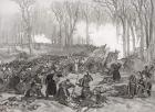 The Battle of Mill Creek, Kentucky, 1862 (litho)