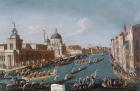 The Women's Regatta on the Grand Canal, Venice