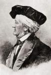 Wilhelm Richard Wagner, 1813-1883. German composer, music theorist, and essayist.From a portrait by Simon