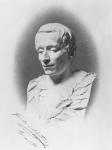 Bust of Giacomo Leopardi, 1895 (marble)