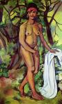 Nude Negress, 1919 (oil on canvas)