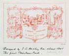 The first Christmas card, by J.C.Horsley, 1843 (litho)