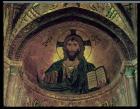 Christ Pantocrator, in the apse, Byzantine, 12th century (mosaic)