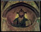 Christ Pantocrator, in the apse, Byzantine, 12th century (mosaic)