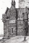 Wallace monument the small house, 2007, (ink on paper)