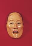 No theatre mask (lacquered wood)