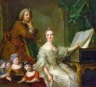 The Artist and his Family, 1730-62 (oil on canvas)