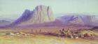 The Camel Train, Condessi, Mount Sinai, 1848