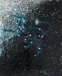 Star sign Taurus, 2016, (oil on canvas board)