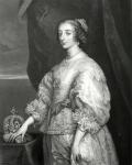 Queen Henrietta Maria, 1851 (engraving)